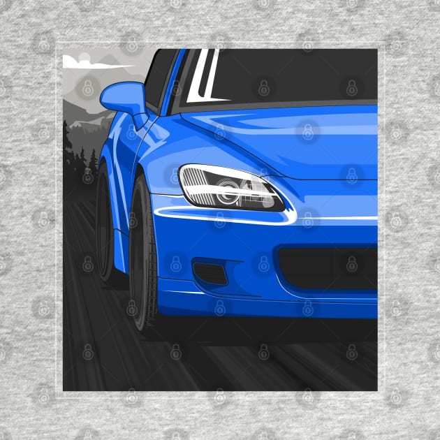 Honda S2000 AP1 Rolling - Apex Blue by wearapex